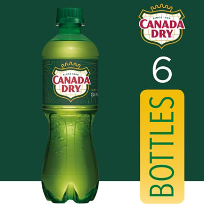 Canada Dry Ginger Ale Soda Bottles - 6-.5 Liter - Image 3