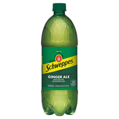 Schweppes Ginger Ale Soda Bottle - 1 Liter - Image 3