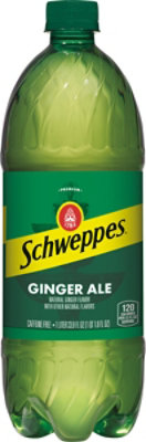 Schweppes Ginger Ale Soda Bottle - 1 Liter - Image 2