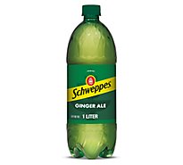 Schweppes Ginger Ale Soda Bottle - 1 Liter