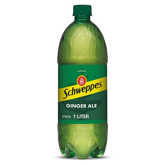 Schweppes Ginger Ale Soda Bottle - 1 Liter