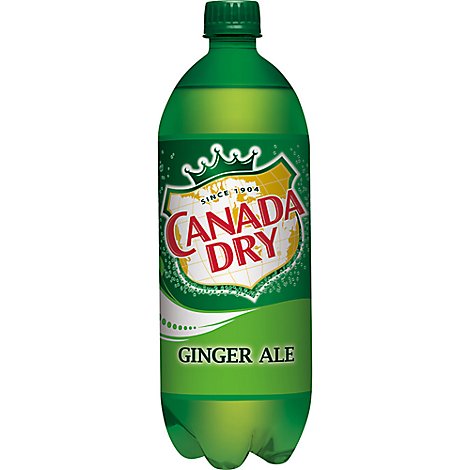 Canada Dry Soda Ginger Ale - 33.8 Fl. Oz.