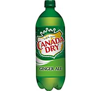 Canada Dry Ginger Ale Soda Bottle - 1 Liter