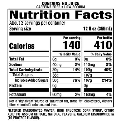 7UP Lemon Lime Soda Bottle - 1 Liter - Image 4