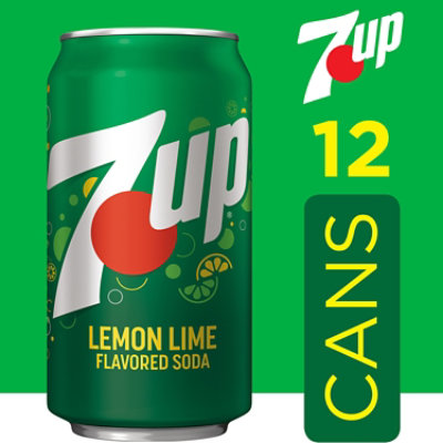 7UP Lemon Lime Soda In Can - 12-12 Fl. Oz. - Image 3