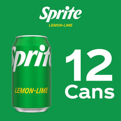 Sprite Soda Pop Lemon Lime Pack In Cans - 12-12 Fl. Oz. - Image 5