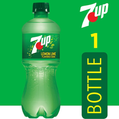 7UP Lemon Lime Soda Bottle - 20 Fl. Oz. - Image 3