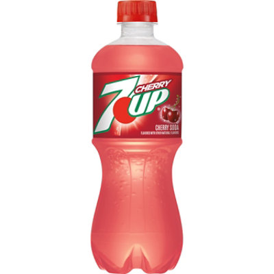 7UP Cherry Flavored Soda Bottle - 20 Fl. Oz. - Image 5