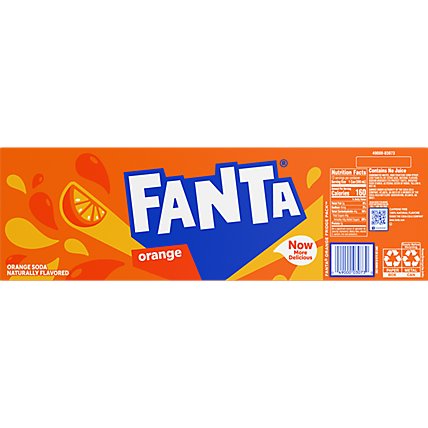 Fanta Soda Pop Orange Fruit Flavored 12 Count - 12 Fl. Oz. - Image 6