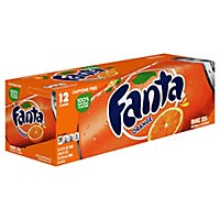 Fanta Soda Pop Orange Fruit Flavored 12 Count - 12 Fl. Oz. - Image 2