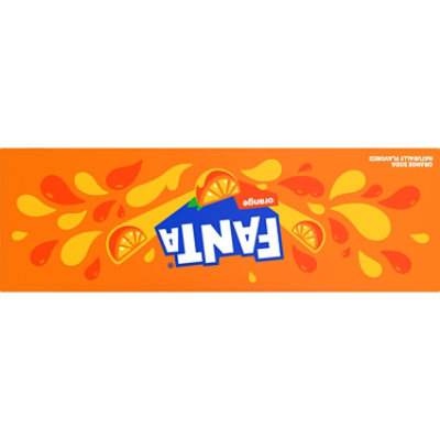 Fanta Soda Pop Orange Fruit Flavored 12 Count - 12 Fl. Oz. - Image 3