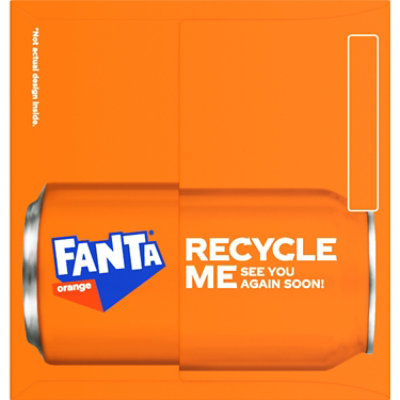 Fanta Soda Pop Orange Fruit Flavored 12 Count - 12 Fl. Oz. - Image 2