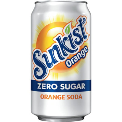 Sunkist Zero Sugar Orange Soda Cans Multipack - 12-12 Fl. Oz. - Image 5