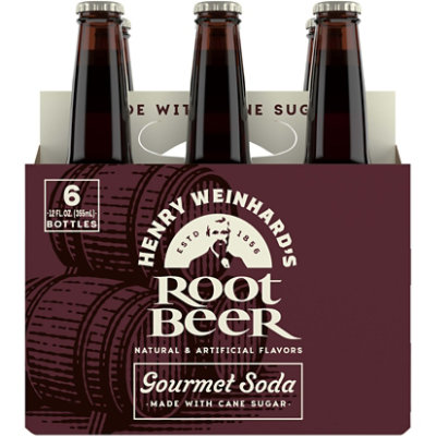 Henry Weinhards Root Beer 0% ABV Bottles - 6-12 Fl. Oz. - Image 3