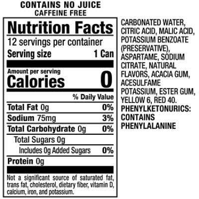 Crush Zero Sugar Orange Soda In Cans - 12-12 Fl. Oz. - Image 2