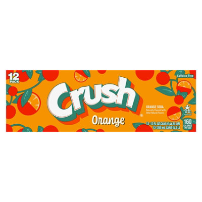 Crush Orange Soda In Cans - 12-12 Fl. Oz. - Image 3