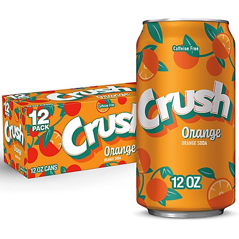 Crush Soda Orange - 12-12 Fl. Oz.