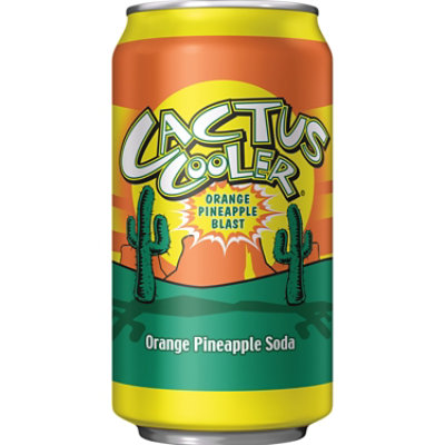 Cactus Cooler Orange Pineapple Soda In Can - 12-12 Fl. Oz. - Image 3