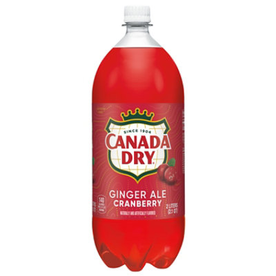 Canada Dry Cranberry Ginger Ale Soda Bottle - 2 Liter - Image 3