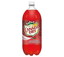 Canada Dry Soda Ginger Ale Cranberry - 2 Liter