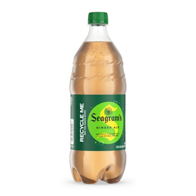 Seagrams Soda Pop Ginger Ale - 1 Liter - Image 2