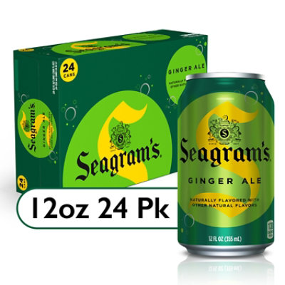 Seagrams Ale Ginger Can - 24-12 Fl. Oz. - Image 1