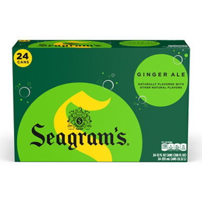 Seagrams Ale Ginger Can - 24-12 Fl. Oz. - Image 3