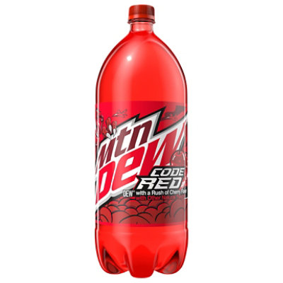 Mtn Dew Soda Code Red 2 Liter Safeway