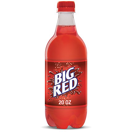 Big Red Soda Bottle - 20 Fl. Oz. - Image 1