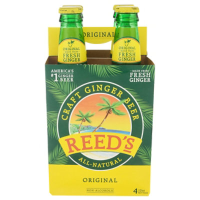 Reeds Soda Ginger Brew - 4-12 Fl. Oz. - Image 3