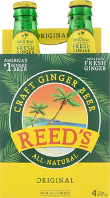 Reeds Soda Ginger Brew - 4-12 Fl. Oz. - Image 2