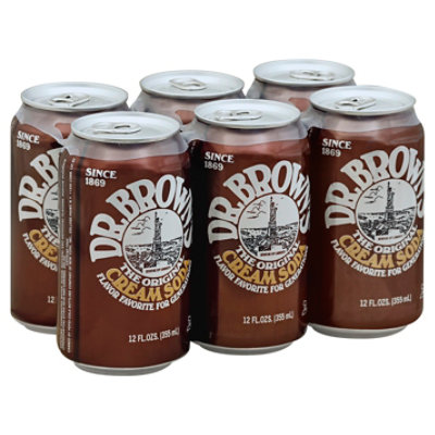 Dr Browns Vanilla Cream Soda - 6-12 Fl. Oz.