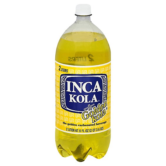 Inca Kola Soda Golden Kola - 2 Liter