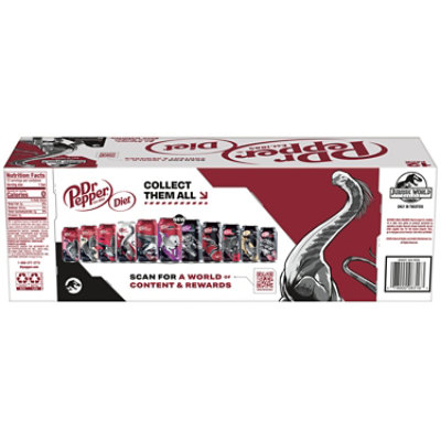 Dr Pepper Diet Soda Fridge Pack - 12-12 Oz - Image 5