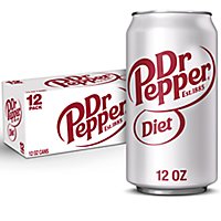Dr Pepper Diet Soda Fridge Pack - 12 - 12 Oz. - Image 1