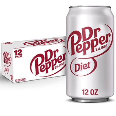 Dr Pepper Diet Soda Fridge Pack - 12-12 Oz - Jewel-Osco