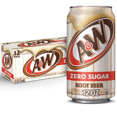 Dr Pepper And Cream Soda Zero Sugar Cans - 12-12 Fl. Oz. - Albertsons