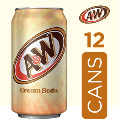 A&W Cream Soda In Can - 12-12 Fl. Oz. - Image 3