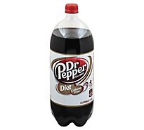 Caffeine Free Diet Dr Pepper Soda 2 L bottle