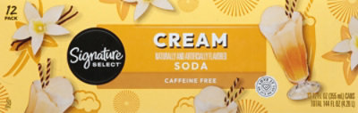 Signature SELECT Cream Soda - 12-12 Fl. Oz. - Image 6