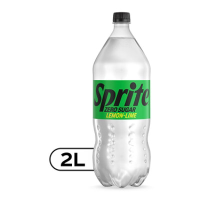 Sprite Zero Sugar Soda Pop Lemon Lime - 2 Liter - Image 1