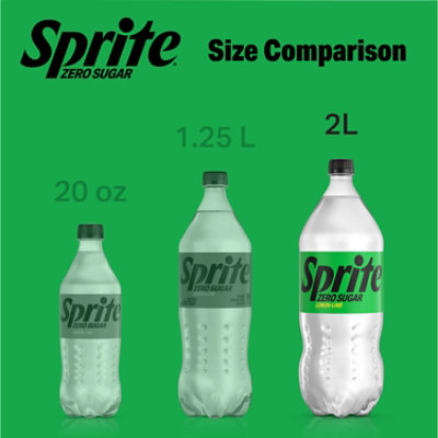 Sprite Zero Sugar Soda Pop Lemon Lime - 2 Liter - Image 4