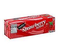 Signature SELECT/Refreshe Soda Strawberry - 12-12 Fl. Oz.