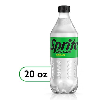 Sprite Zero Sugar Soda Pop Lemon Lime - 20 Fl. Oz. - Image 1