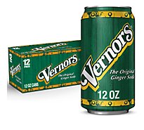Vernors Ginger Soda In Can - 12-12 Fl. Oz.