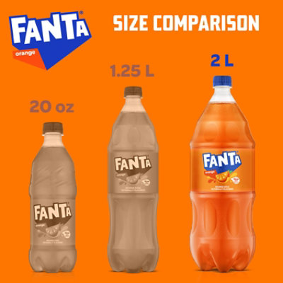 Fanta Soda Pop Orange Flavored - 2 Liter - Image 4