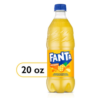 Fanta Soda Pineapple - 20 Fl. Oz. - Image 1