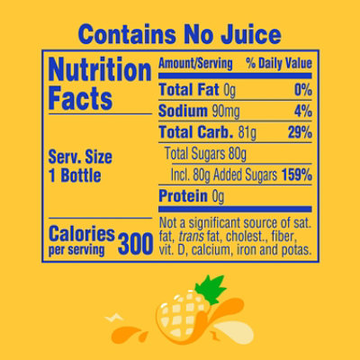 Fanta Soda Pineapple - 20 Fl. Oz. - Image 3