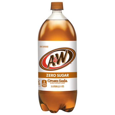 A&W Soda Cream Soda Diet - 2 Liter - Image 3