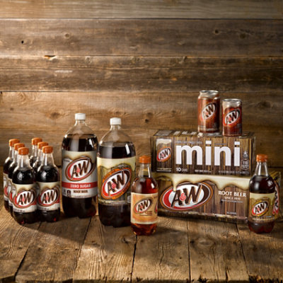 A&W Zero Sugar Cream Soda Bottle - 2 Liter - Image 2